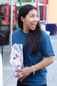 IMG_7927 Michelle Wong laughing candidly at the Nite 'n Day festival